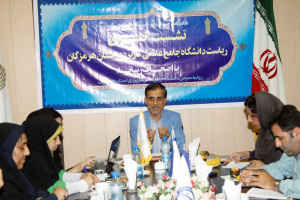 گزارش تصویری از نشست رییس دانشگاه جامع علمی کاربردی استان با اصحاب رسانه به مناسیبت روز خبرنگار