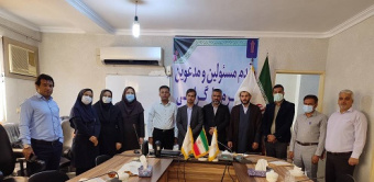 خداحافظی رئیس اداره حراست دانشگاه جامع علمی کاربردی واحداستان هرمزگان از دانشگاه