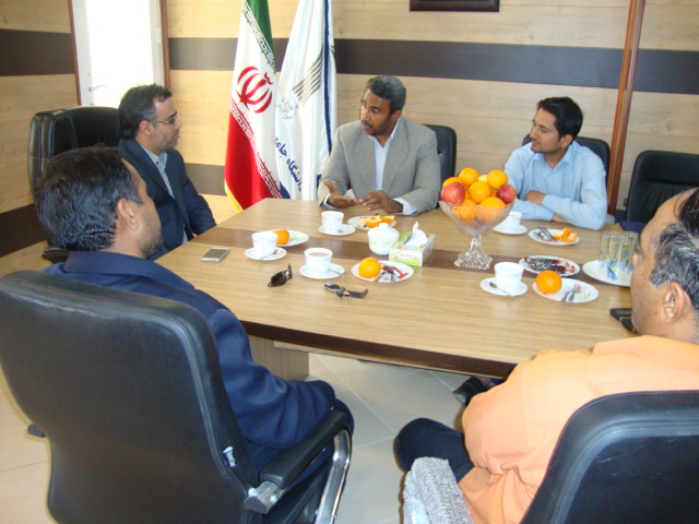 نشست هم اندیشی با مسئول خبر گزاری ایرنا استان هرمزگان