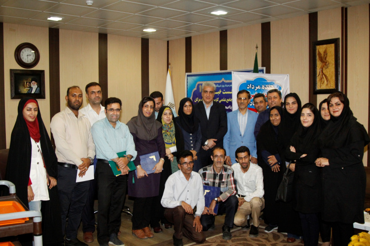 نشست خبری رییس دانشگاه جامع علمی کاربردی استان با اصحاب رسانه  به مناسبت روز خبرنگار