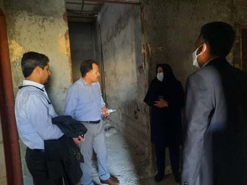 بازدید مشاور رئیس دانشگاه جامع علمی کاربردی کشور از ساختمان نیمه ساخته واحد هرمزگان