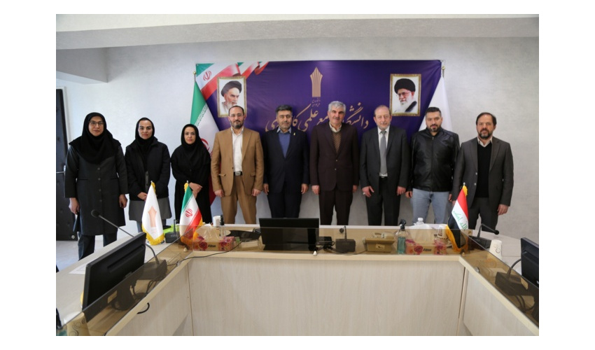 نشست رئیس دانشگاه جامع علمی‌کاربردی با رایزن فرهنگی سفارت جمهوری عراق
